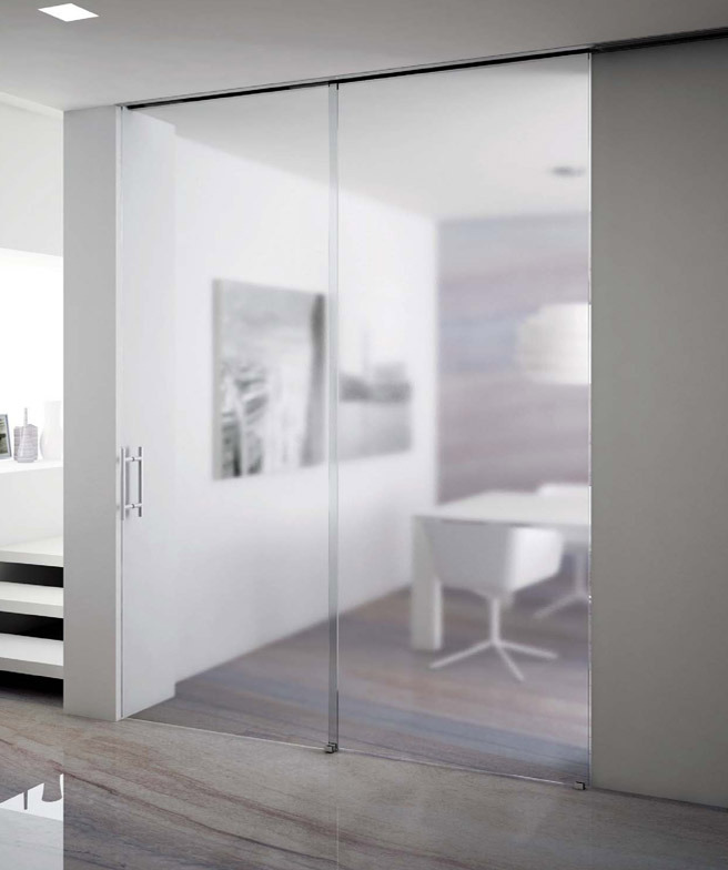 Glass doors